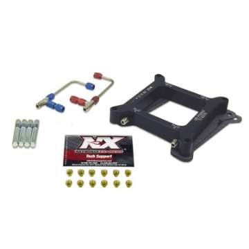 Picture of Nitrous Express 4150 4-BBL Gemini Pro-Power Nitrous Plate