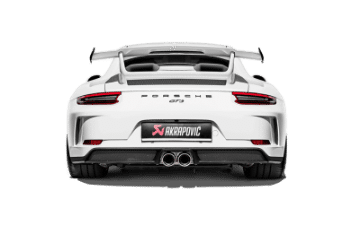 Picture of Akrapovic 2018 Porsche 911 GT3 991-2 Slip-On Race Line Titanium w-Titanium Tail Pipe Set