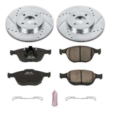 Picture of Power Stop 02-04 Ford Focus Front Z23 Evolution Sport Brake Kit