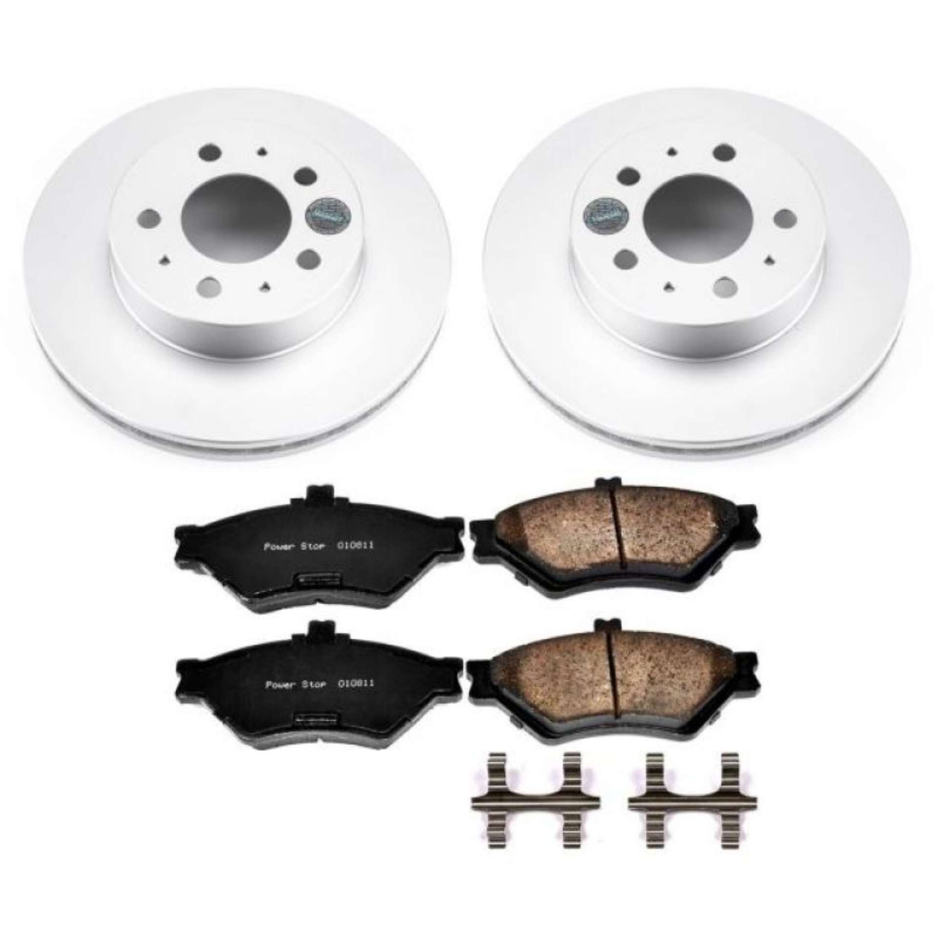 Picture of Power Stop 95-97 Ford Crown Victoria Front Z17 Evolution Geomet Coated Brake Kit