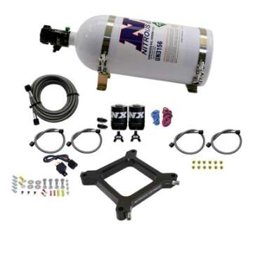 Picture of Nitrous Express 4150 Assassin Plate Stage 6 Nitrous Kit 50-300HP w-10lb Bottle