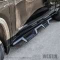 Picture of Westin 19-20 Chevrolet Silverado - GMC Sierra 1500 Double Cab HDX Drop Nerf Step Bars - Textured Blk