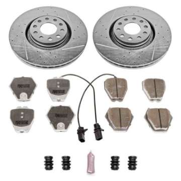 Picture of Power Stop 00-01 Audi A6 Quattro Front Z26 Street Warrior Brake Kit