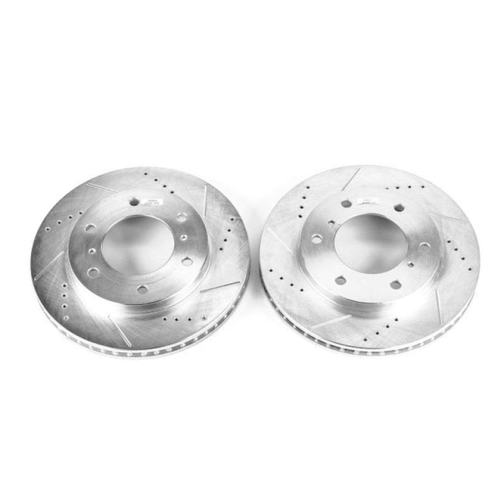 Picture of Power Stop 00-06 Mitsubishi Montero Front Evolution Drilled & Slotted Rotors - Pair