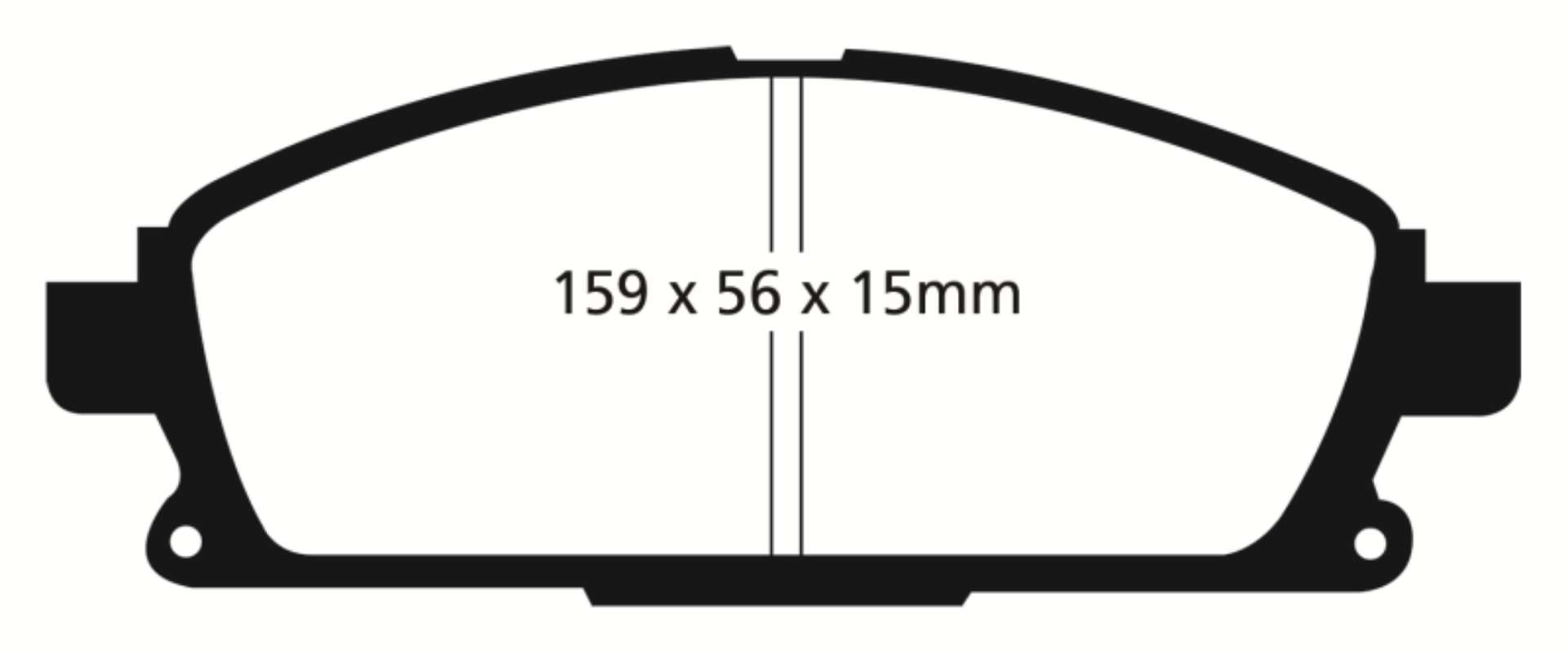 Picture of EBC 04-09 Nissan Quest 3-5 Greenstuff Front Brake Pads