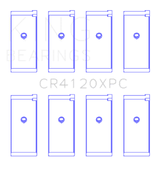 Picture of King 1992+ Mitsubishi 4G63-4G64 EVO I-IV Size 0-5 Connecting Rod Bearing Set