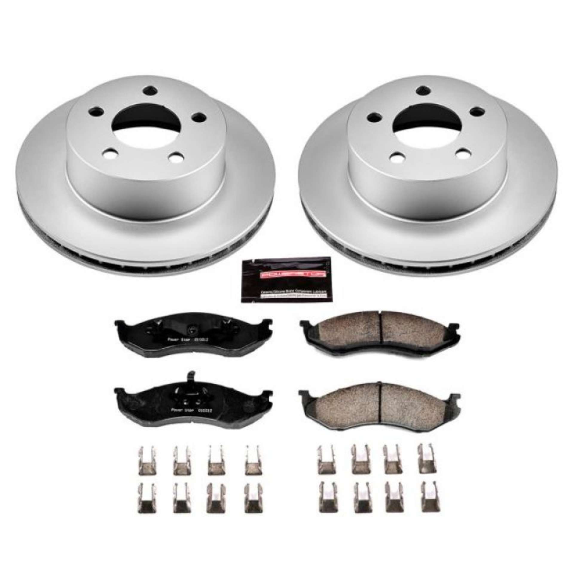 Picture of Power Stop 90-99 Jeep Cherokee Front Z17 Evolution Geomet Coated Brake Kit