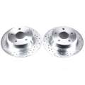 Picture of Power Stop 99-04 Jeep Grand Cherokee Rear Evolution Drilled & Slotted Rotors - Pair