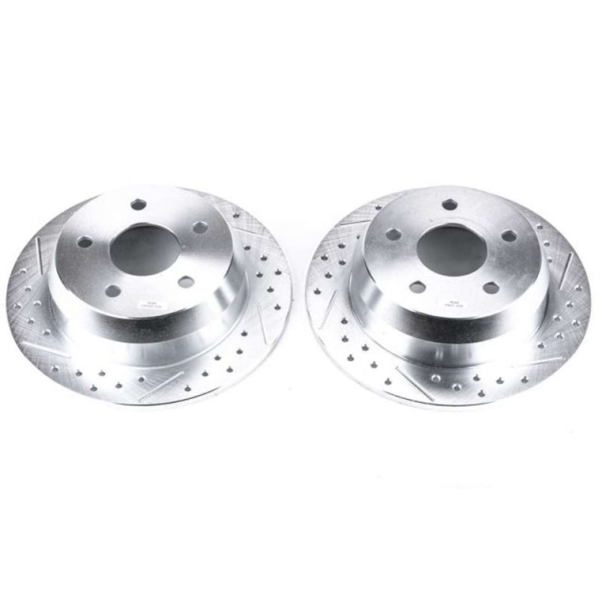 Picture of Power Stop 99-04 Jeep Grand Cherokee Rear Evolution Drilled & Slotted Rotors - Pair