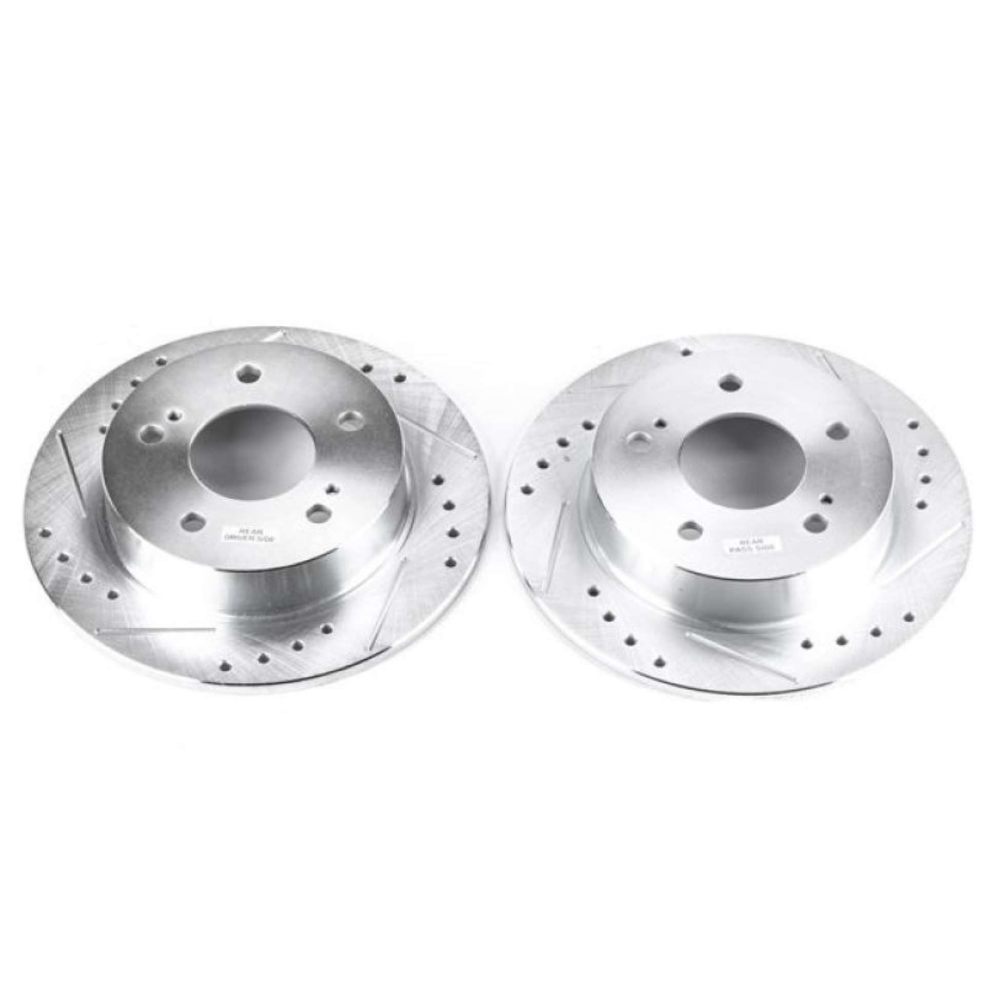 Picture of Power Stop 94-98 Nissan 240SX Rear Evolution Drilled & Slotted Rotors - Pair