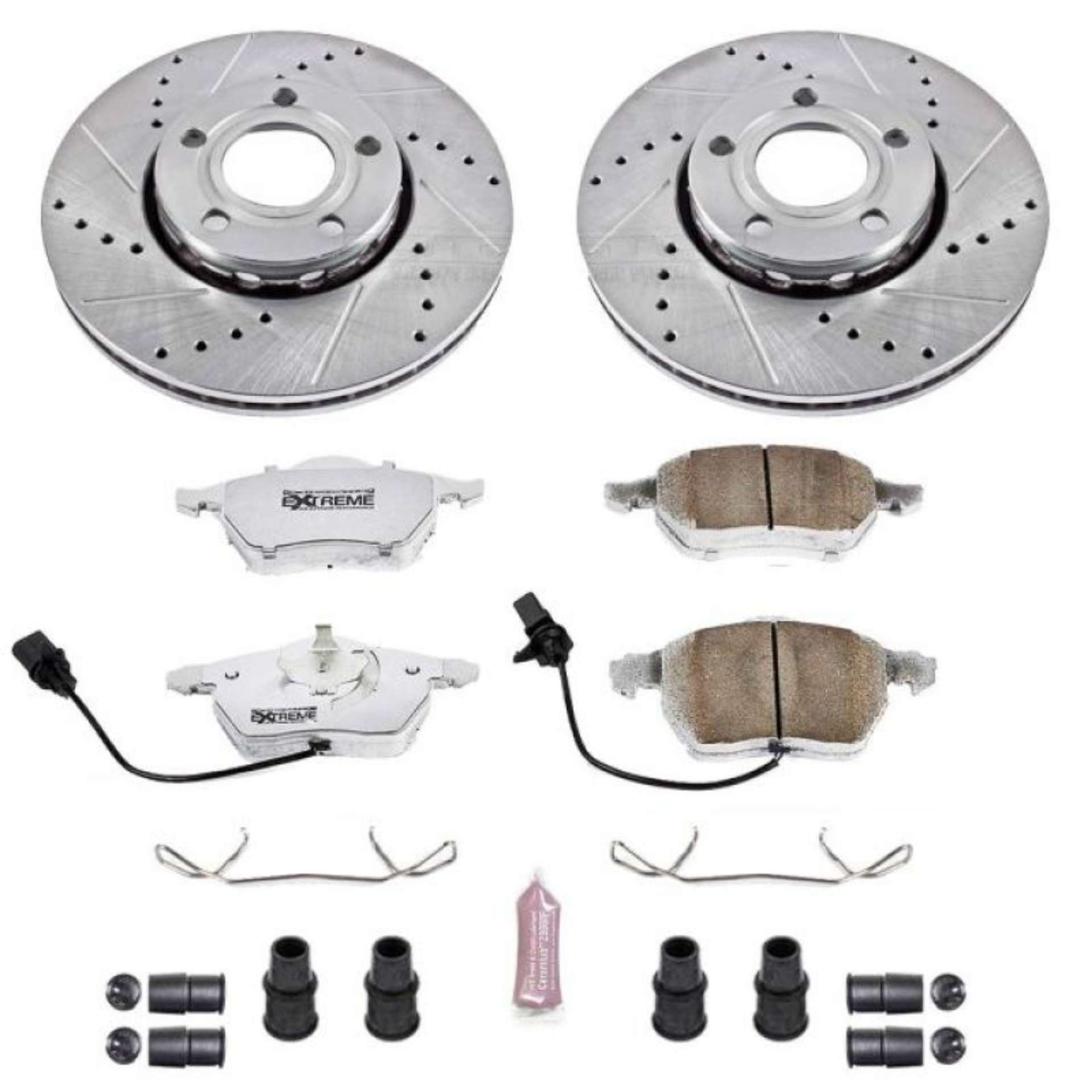 Picture of Power Stop 99-04 Audi A4 Front Z26 Street Warrior Brake Kit