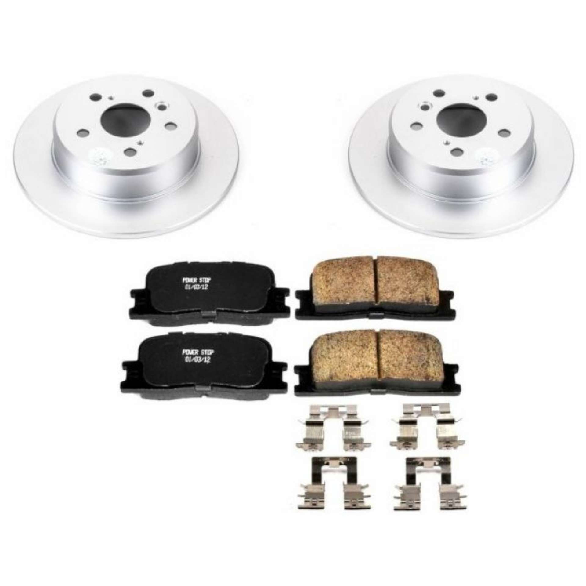 Picture of Power Stop 01-03 Toyota Highlander Rear Z17 Evolution Geomet Coated Brake Kit