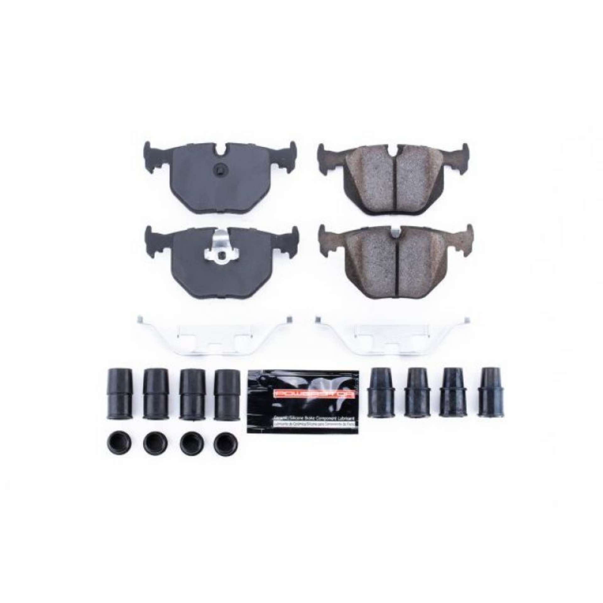 Picture of Power Stop 01-05 BMW 330Ci Rear Z23 Evolution Sport Brake Pads w-Hardware