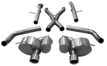 Picture of Corsa 2012-2021 Jeep Grand Cherokee SRT 2-75in Dual Rear Xtreme Cat-Back Exhaust