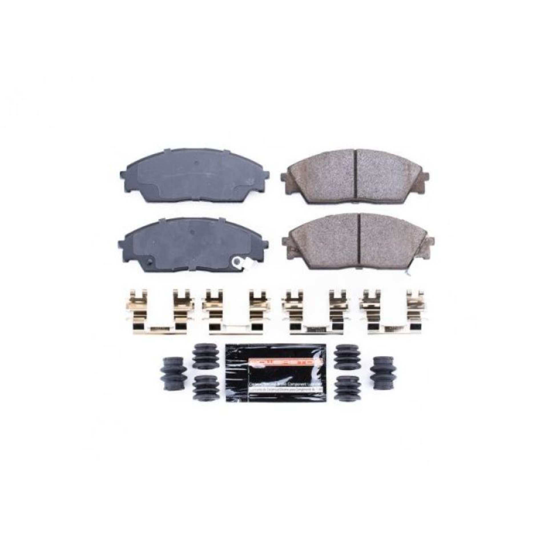 Picture of Power Stop 90-91 Honda Civic Front Z23 Evolution Sport Brake Pads w-Hardware