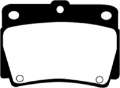 Picture of EBC 97-00 Mitsubishi Montero Sport 2-4 Greenstuff Rear Brake Pads