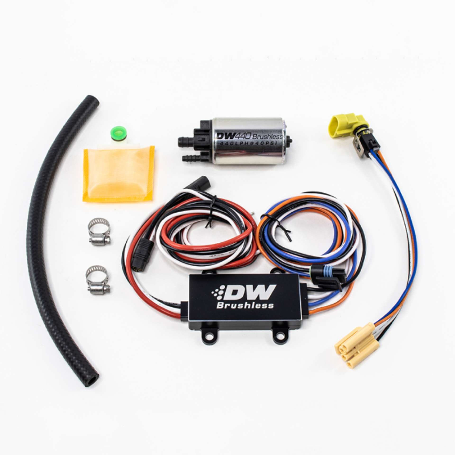 Picture of DeatschWerks DW440 440lph Brushless Fuel Pump w- Dual Speed Controller