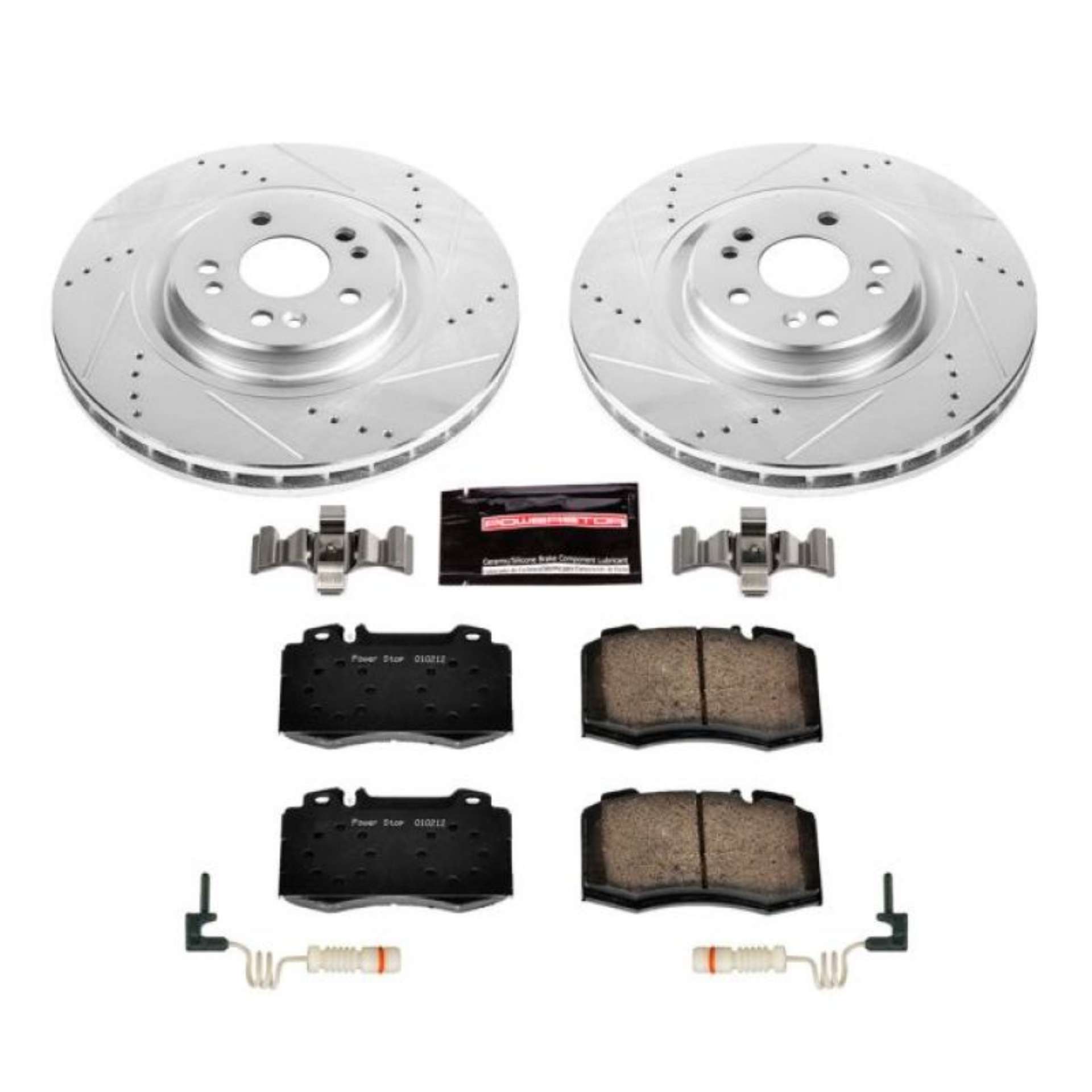 Picture of Power Stop 00-03 Mercedes-Benz ML55 AMG Front Z23 Evolution Sport Brake Kit