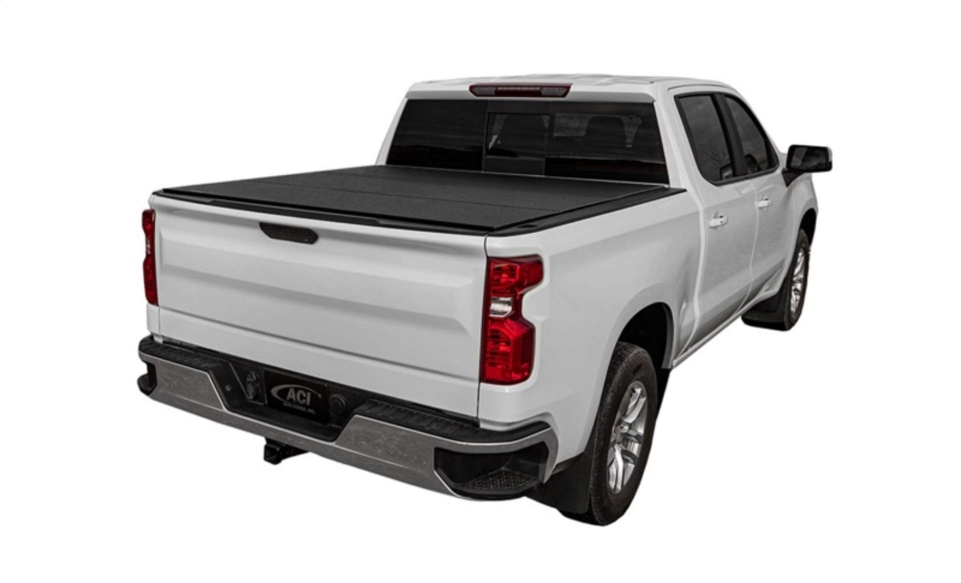 Picture of Access LOMAX Tri-Fold Cover Black Urethane Finish 2020 Jeep Gladiator - 5ft Bed w- Trail Rail