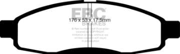 Picture of EBC 05-06 Infiniti QX56 5-6 Bosch Greenstuff Front Brake Pads