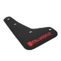 Picture of Rally Armor 12-19 Ford Focus ST - 16-19 RS Black UR Mud Flap w-Red Altered Font Logo