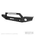 Picture of Westin 18-20 Jeep Wrangler WJ2 Full Width Front Bumper w-LED Light Bar Mount Textured Black