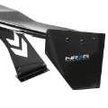 Picture of NRG Carbon Fiber Spoiler - Universal 69in- w- Diamond Weave-NRG Logo Stand Cut Out-Lrg Side Plate