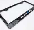 Picture of NRG Carbon License Plate Frame- Fiber Poly Dip Finish Wet w- NRG Logo