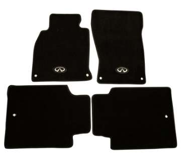 Picture of NRG Floor Mats - 13+ Infinity Q70 w- Infiniti Emblem Logo 4 pieces