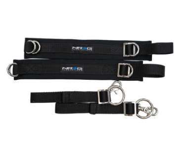 Picture of NRG SFI 3-3 Arm Restraints One Pair - Black