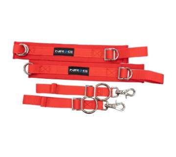 Picture of NRG SFI 3-3 Arm Restraints One Pair - Red