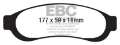 Picture of EBC 05-07 Ford F350 inc Super Duty 5-4 DRW 2WD Greenstuff Rear Brake Pads