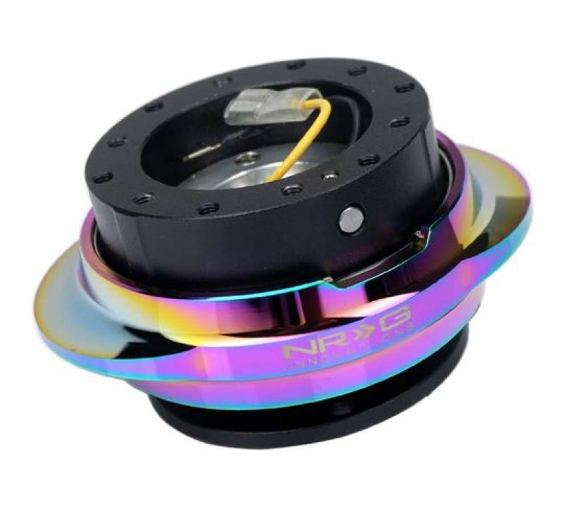 Picture of NRG Quick Release Kit - Black Body- Multicolor Oval Ring