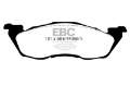 Picture of EBC 97-98 Dodge Dakota 2WD 2-5 Greenstuff Front Brake Pads