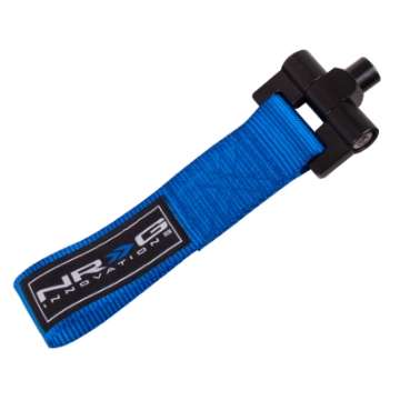 Picture of NRG Bolt-In Tow Strap Blue- Ford Focus 2016+ 5000lb- Limit