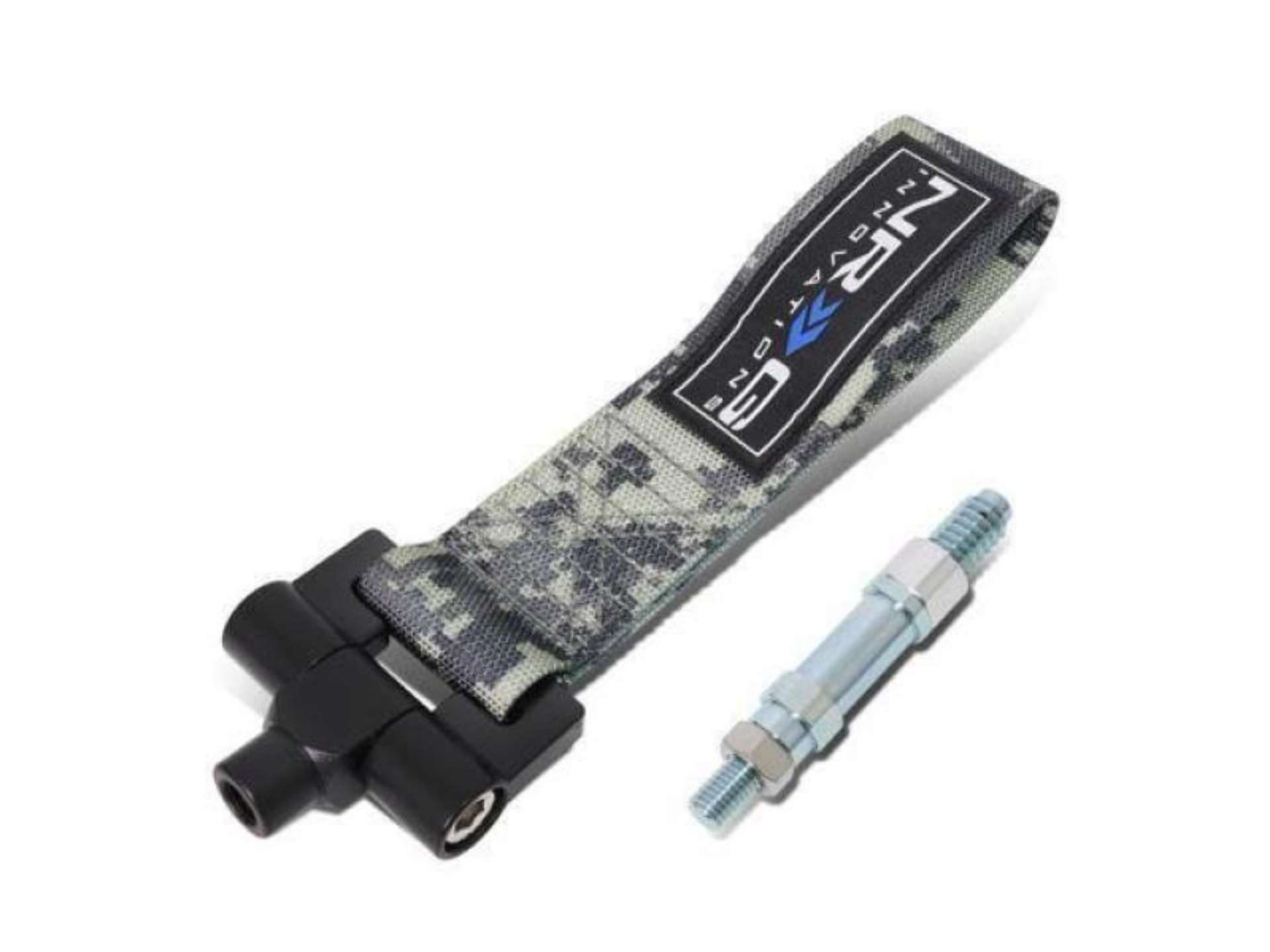 Picture of NRG Bolt-In Tow Strap Digital Camo- Subaru WRX - STI 02-07 5000lb- Limit