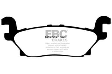 Picture of EBC 05-07 Hummer H3 3-5 Yellowstuff Rear Brake Pads