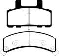 Picture of EBC 97-99 Cadillac Deville 4-6 Rear Drums Yellowstuff Front Brake Pads