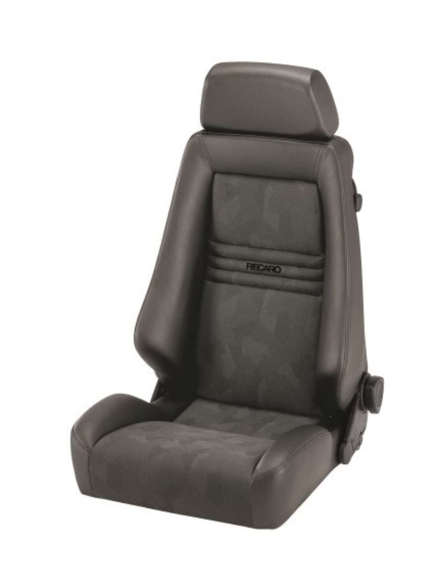 Picture of Recaro Specialist S Seat - Medium Grey Leather-Grey Artista