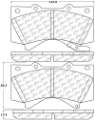 Picture of StopTech 2008 Lexus LX570 Front Truck & SUV Brake Pad