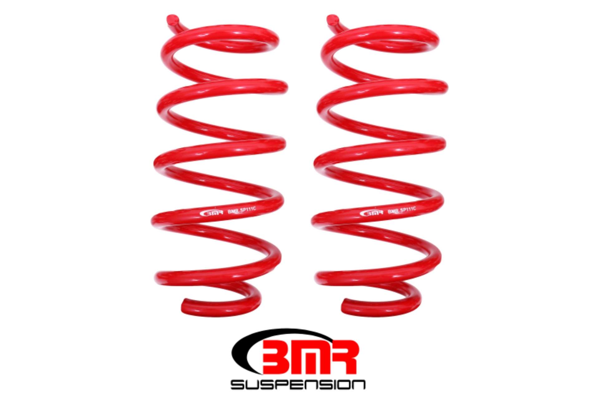 Picture of BMR 08-18 Challenger Lowering Front Spring - Red