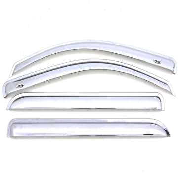 Picture of AVS 19-20 Ram 1500 Extended Pickup Ventvisor Side Window Deflector - 4pc - Chrome