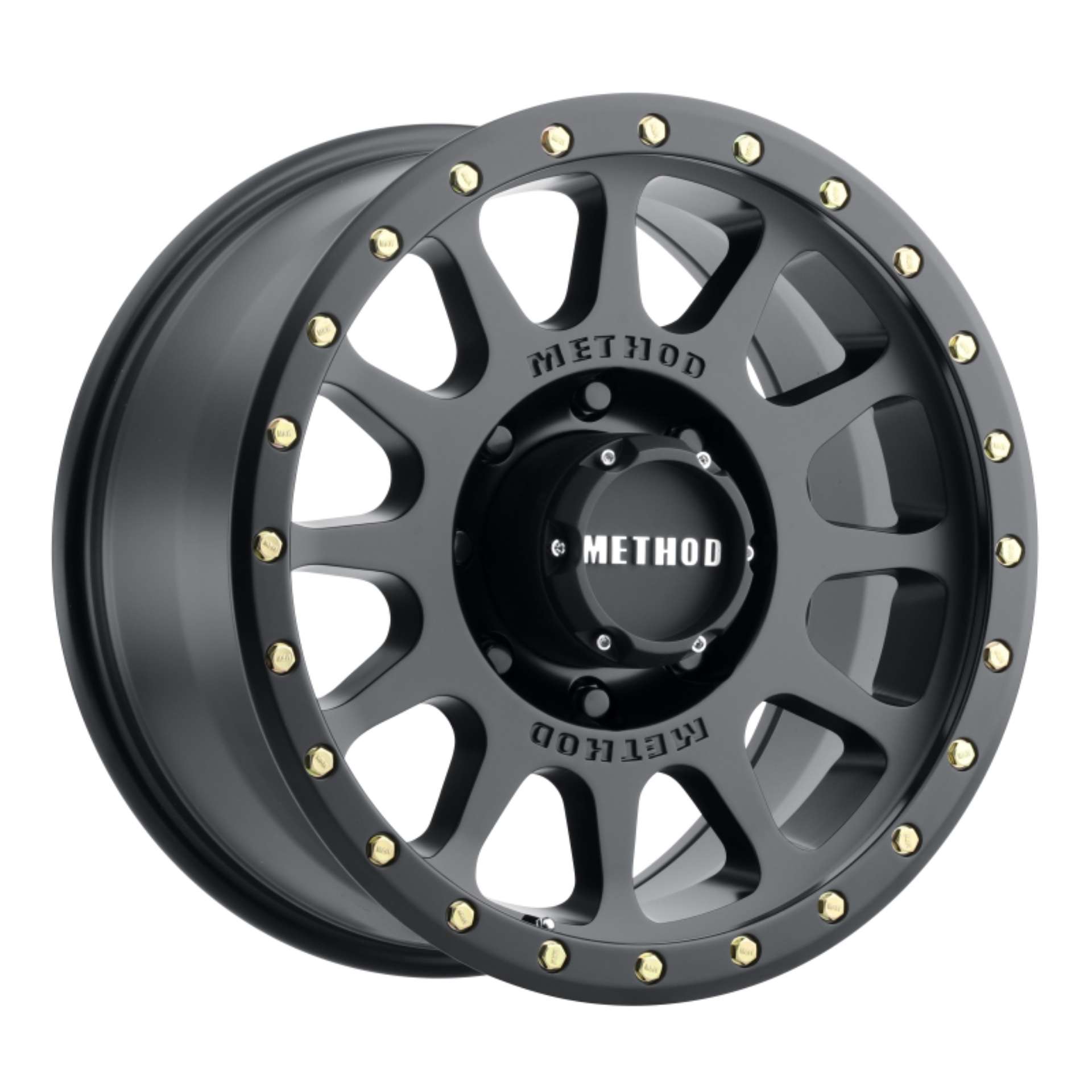 Picture of Method MR305 NV 20x10 -18mm Offset 8x180 130-81mm CB Matte Black Wheel