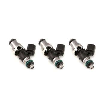 Picture of Injector Dynamics 2600-XDS - Ski-Doo E-Tec Snowmobile 09-12 14mm Grey Adapter Tops Set of 3