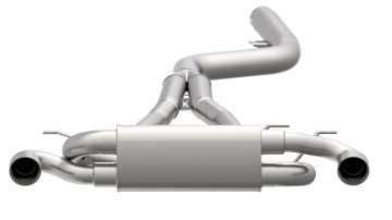 Picture of Kooks 2020 Toyota Supra 3-5in x 3in SS Catback Exhaust w-Polished Tips