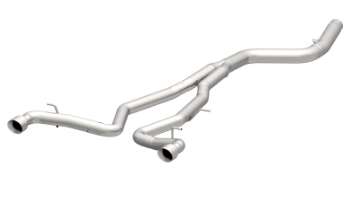 Picture of Kooks 2020 Toyota Supra 3-5in x 3in SS Muffler Delete Catback Exhaust w-Polished Tips