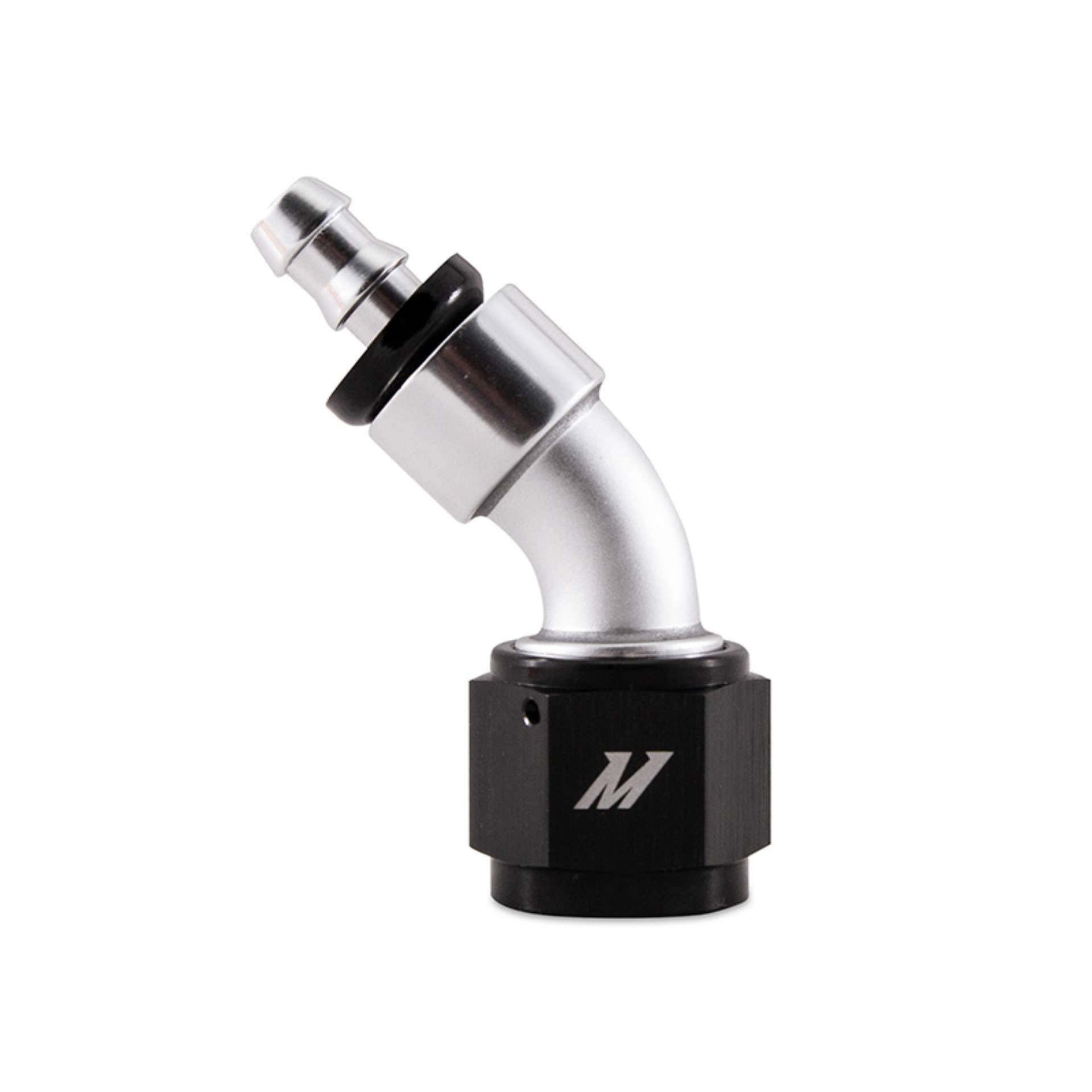 Picture of Mishimoto Push-On Swivel End Hose Fitting, 45 Degrees -10AN