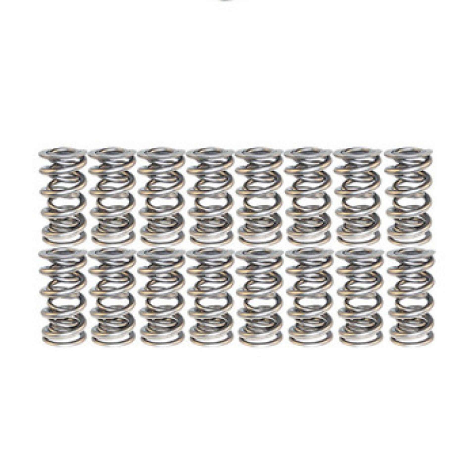 Picture of Manley Oval Track Chrome Silicone Double w- Damper 16pc Valve Springs 1-550 OD