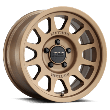 Picture of Method MR703 15x7 +15mm Offset 5x100 56-1mm CB Method Bronze Wheel