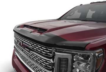 Picture of AVS 2020 GMC Sierra 2500 Aeroskin Low Profile Hood Shield - Smoke